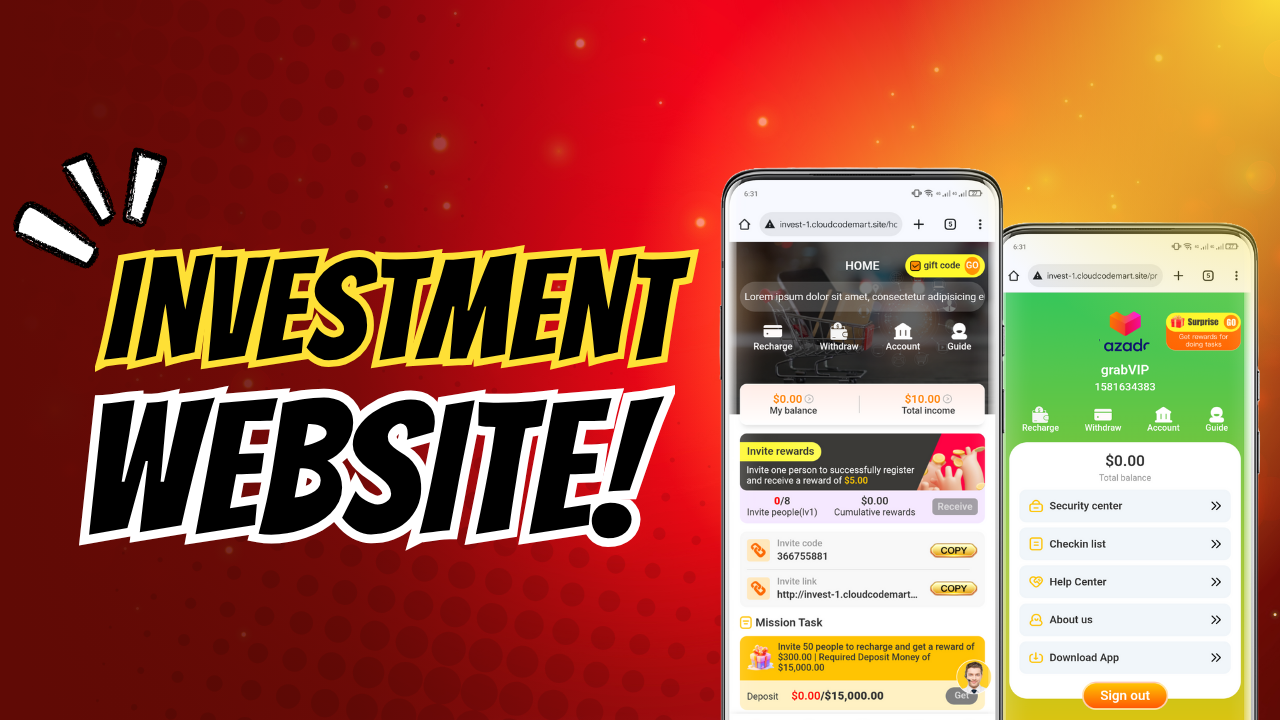 Lazada Invest web